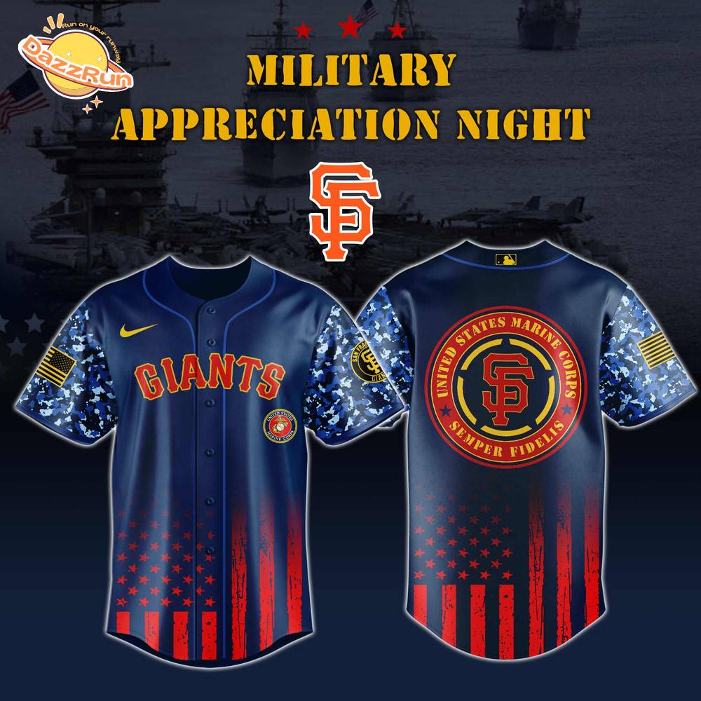 San Francisco Giants MLB x Military Appreciation Night Baseball Jersey Editions Limited 2025 San Francisco Giants MLB x Military Appreciation Night Baseball Jersey Editions Limited 2025