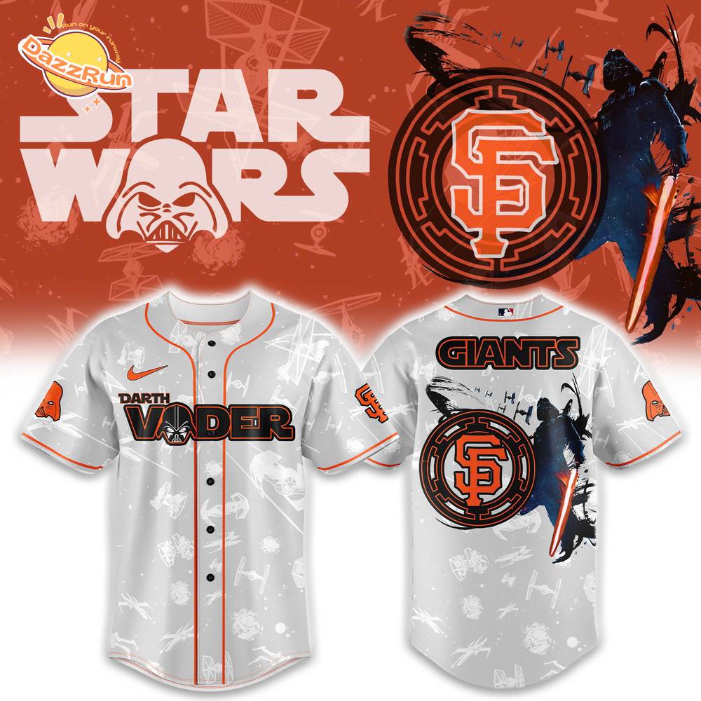San Francisco Giants x Star Wars Night 2025 Baseball Jersey New Version San Francisco Giants x Star Wars Night 2025 Baseball Jersey New Version