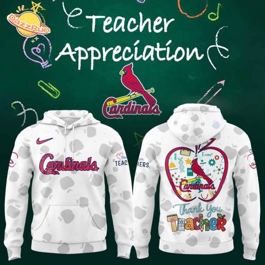 St.Louis Cardinals Happy Teacher Day Hoodie
