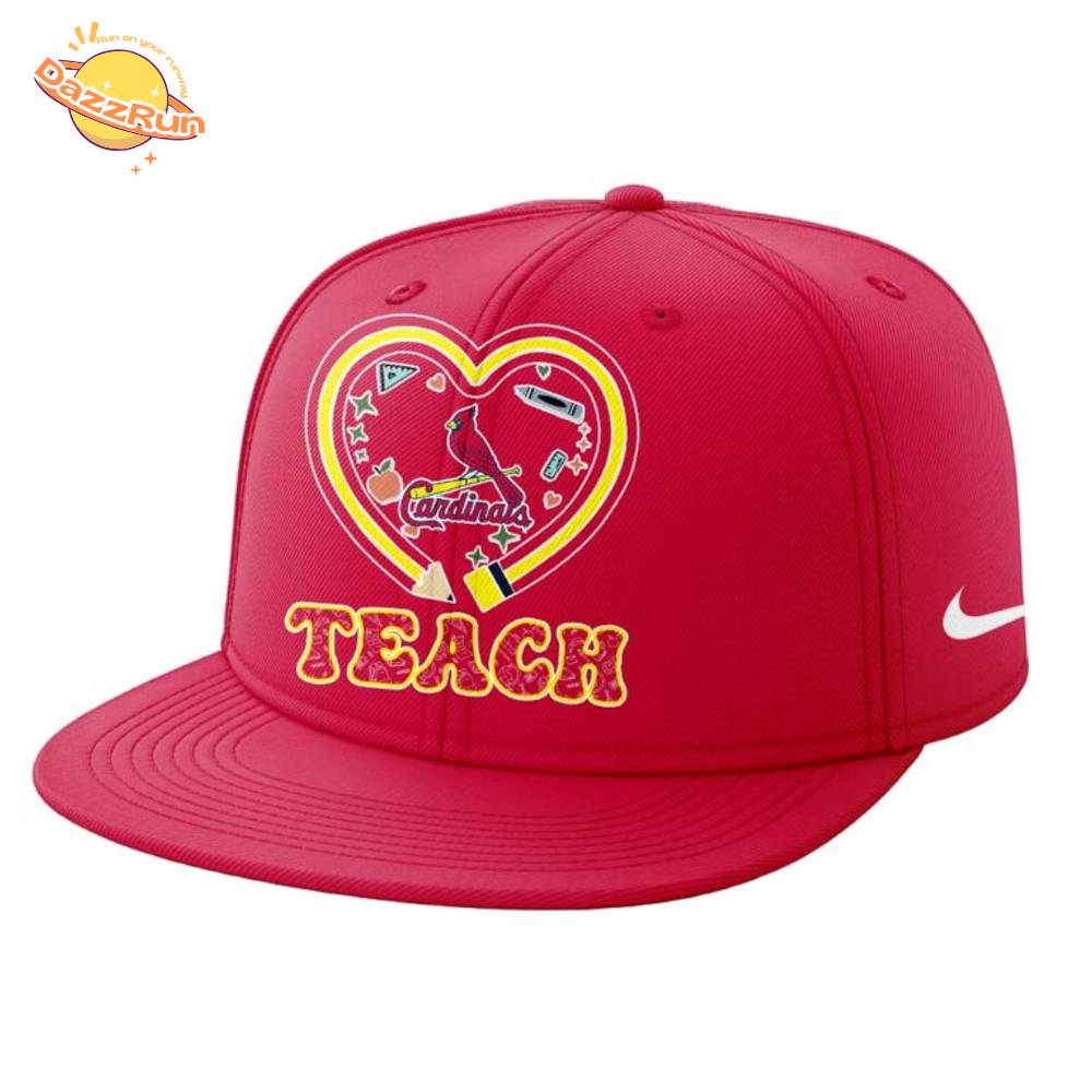 St.Louis Cardinals Teacher Appreciation Jersey Flat Cap Set St.Louis Cardinals Teacher Appreciation Jersey Flat Cap Set