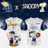 Texas Rangers MLB “75th Anniversary of Peanuts” Snoopy Special Edition Jersey 2025