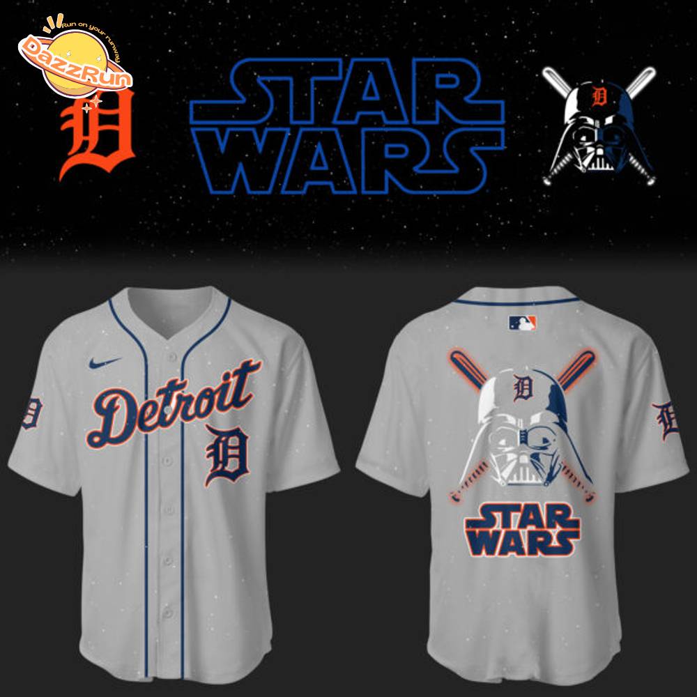Tigers Baseball Limited “Tigers x Star Wars 2025” Grey Jersey Tigers Baseball Limited “Tigers x Star Wars 2025” Grey Jersey
