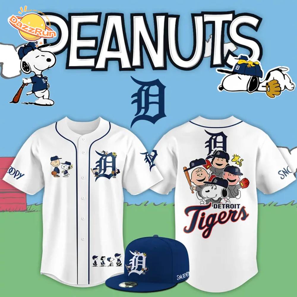 Tigers x 2025 Peanuts Limited Premium Personalized Baseball Jersey Tigers x 2025 Peanuts Limited Premium Personalized Baseball Jersey