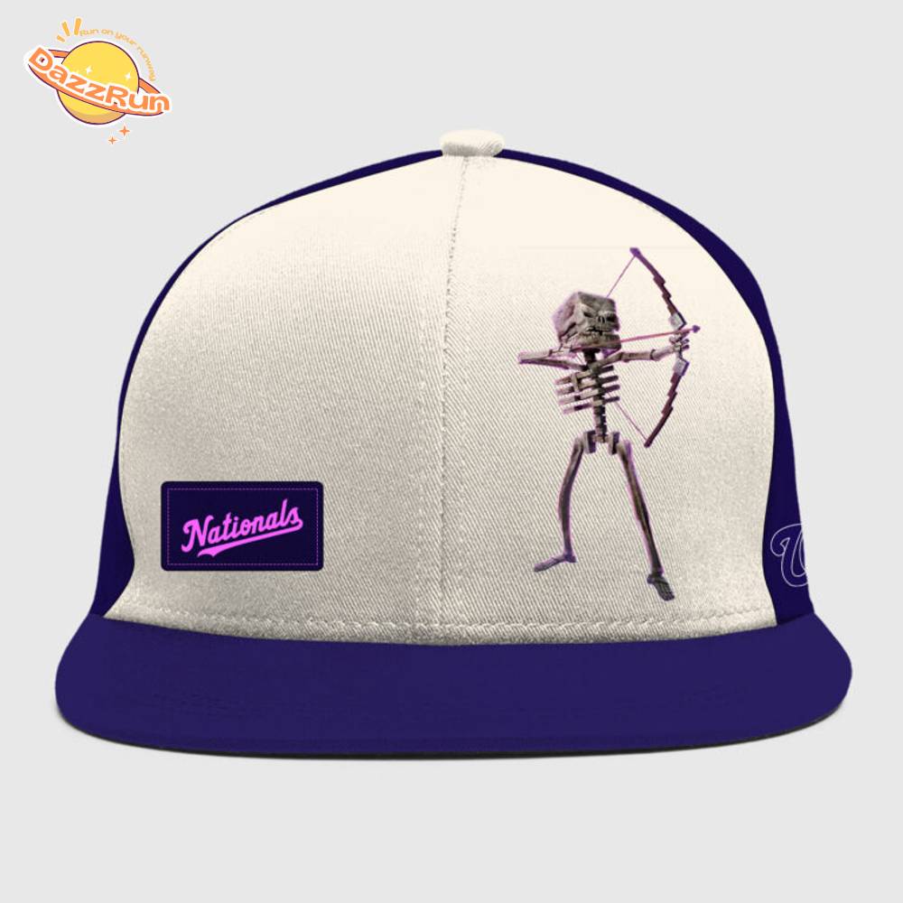 Washington Nationals MLB x SKELETON A MINECRAFT MOVIE Night Jersey Editions Limited Washington Nationals MLB x SKELETON A MINECRAFT MOVIE Night Jersey Editions Limited