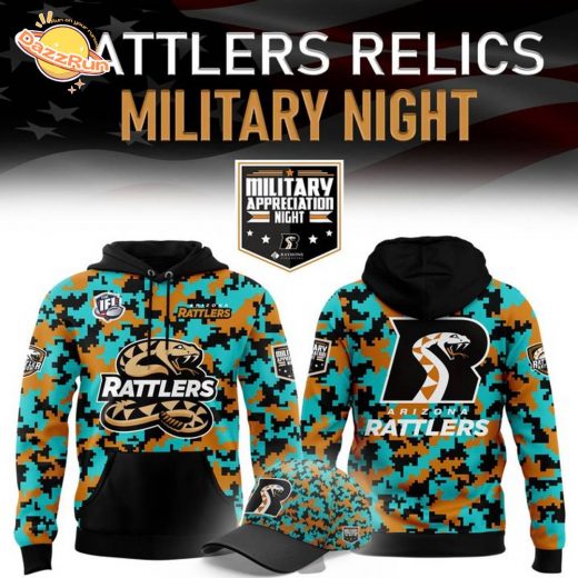 𝕽𝖆𝖙𝖙𝖑𝖊𝖗𝖘 𝕽𝖊𝖑𝖎𝖈𝖘 – 2025 Military Night Edition Hoodie