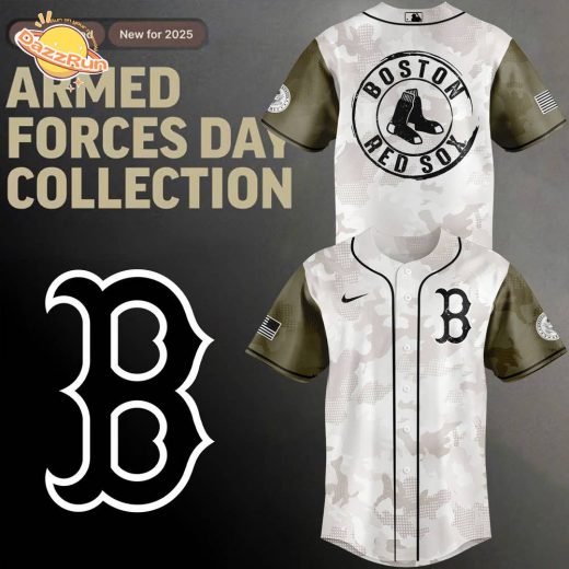 2025 Armed Forces Day Boston Red Sox Jersey
