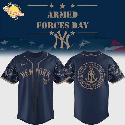 2025 Armed Forces Day New York Yankees Baseball Jersey