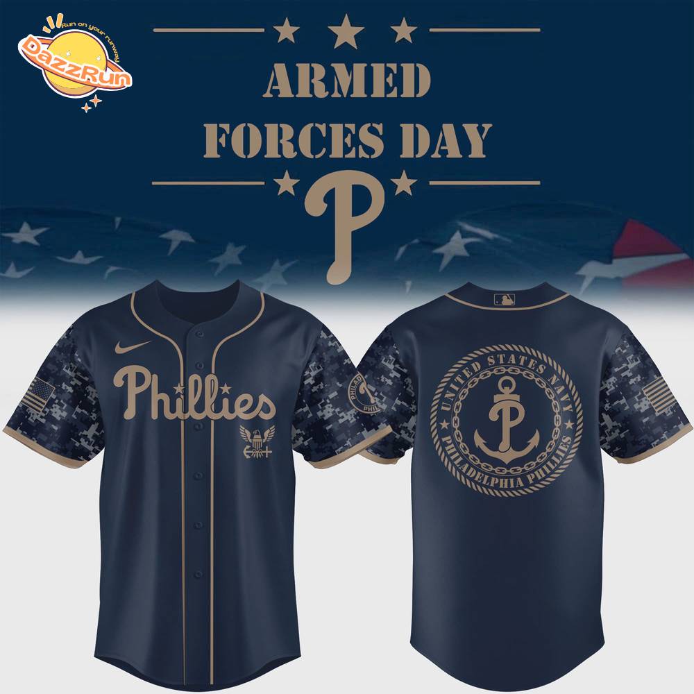 2025 Armed Forces Day Philadelphia Phillies Baseball Jersey 2025 Armed Forces Day Philadelphia Phillies Baseball Jersey