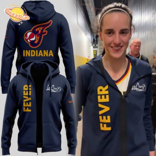2025 Caitlin Clark Indiana Fever Zip Hoodie