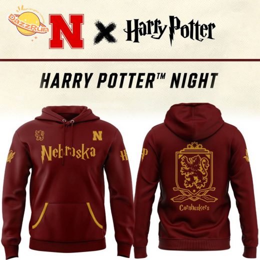 2025 Harry Potter Nebraska Cornhuskers Hoodie
