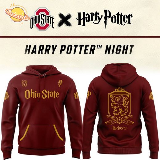 2025 Harry Potter Ohio State Buckeyes Hoodie