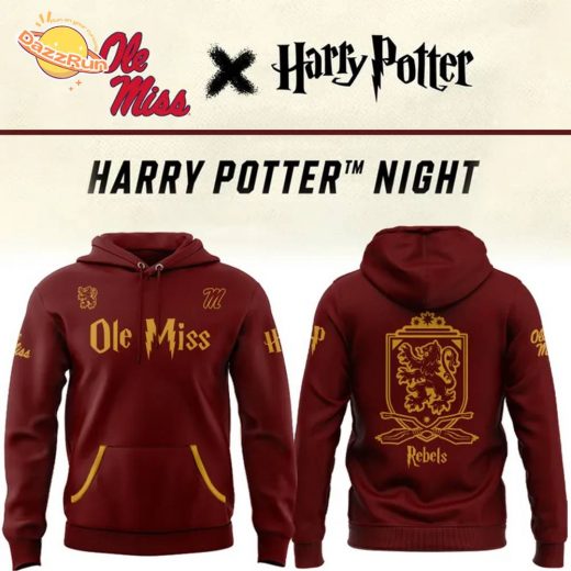 2025 Harry Potter Ole Miss Rebels Hoodie