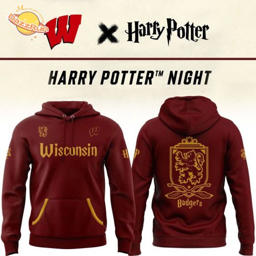 2025 Harry Potter Wisconsin Badgers Hoodie
