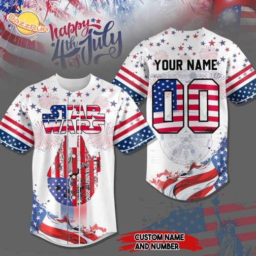 American x Star War Baseball Jersey
