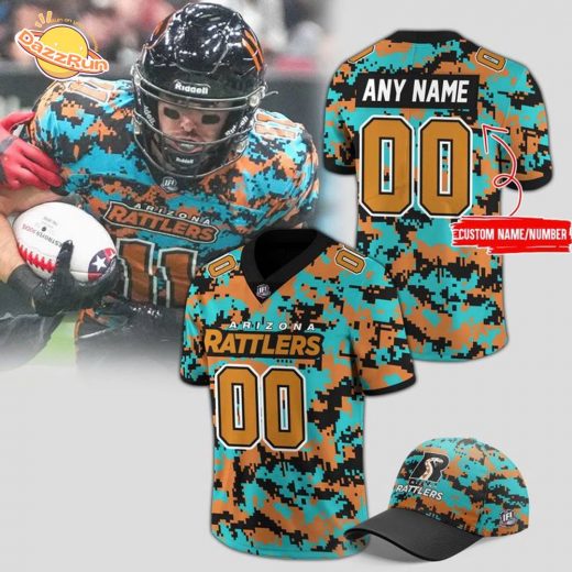 Arizona Rattlers Military Nights Football Jersey 2025