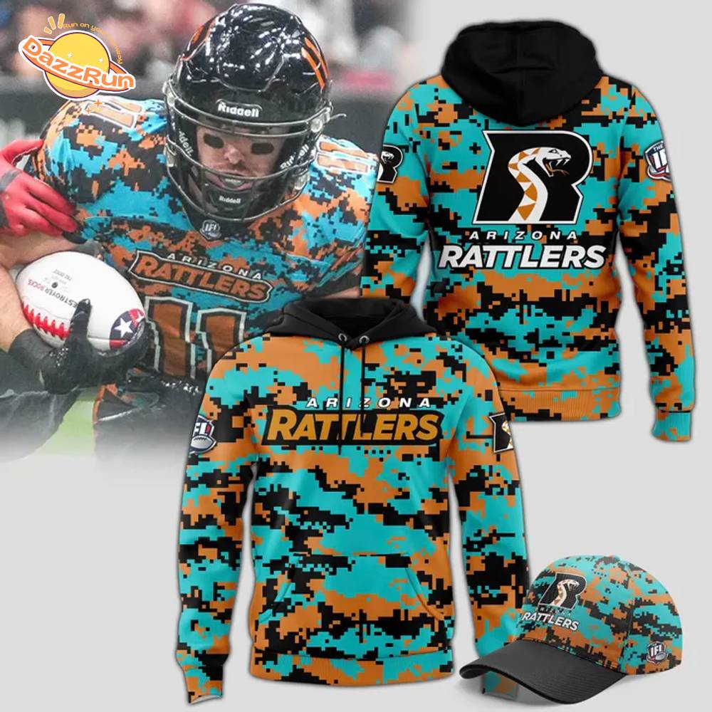 Arizona Rattlers Military Nights Hoodie 2025 Arizona Rattlers Military Nights Hoodie 2025