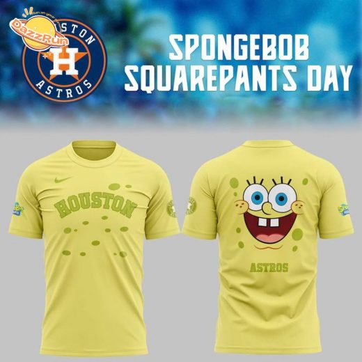 Astros SpongeBob SquarePants Day T-shirt – Limited Edition