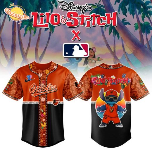 Baltimore Orioles MLB x Lilo & Stitch Jersey