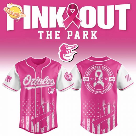 Baltimore Orioles X Pink Out The Park-3D Baseball Jersey