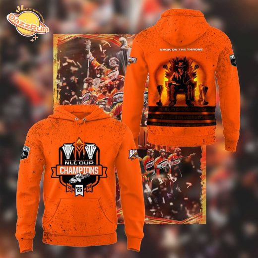 Bandits Champions Cup 2025 Orange Hoodie