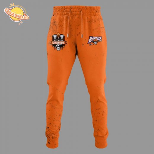 Dazzrun2FBandits Champions Cup 2025 Orange Hoodie 3