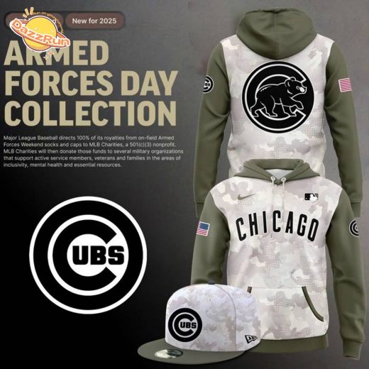 Beige/Olive 2025 Armed Forces Day Hoodie