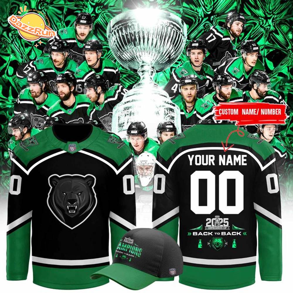 Binghamton Black Bears x Commissioner's Cup Champions Jersey 2025 Binghamton Black Bears x Commissioner's Cup Champions Jersey 2025