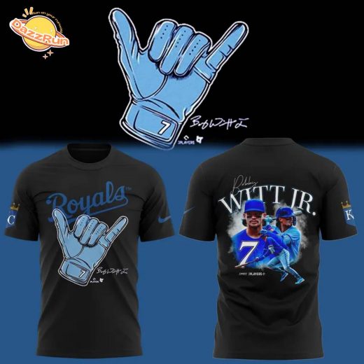 Bobby Witt Jr hand sign signature t-shirt