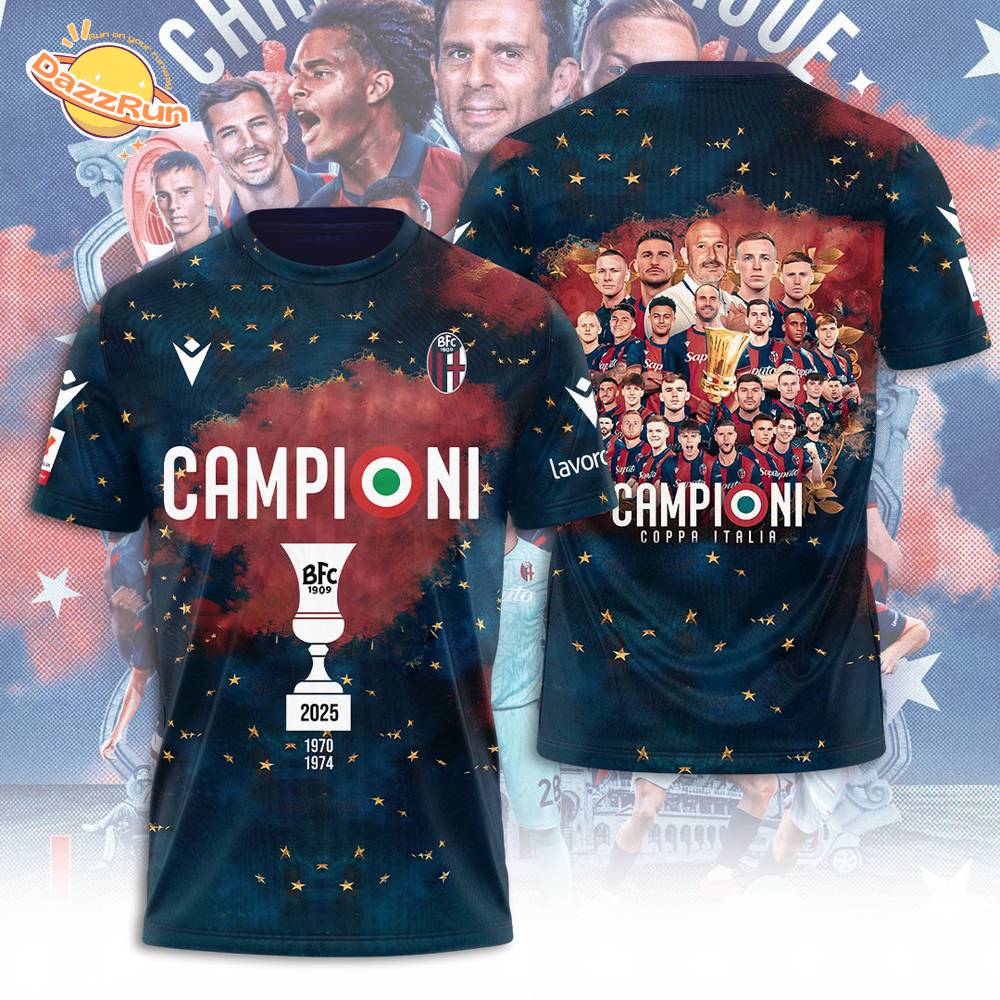 Bologna FC 3D Tshirt Bologna FC 3D Tshirt