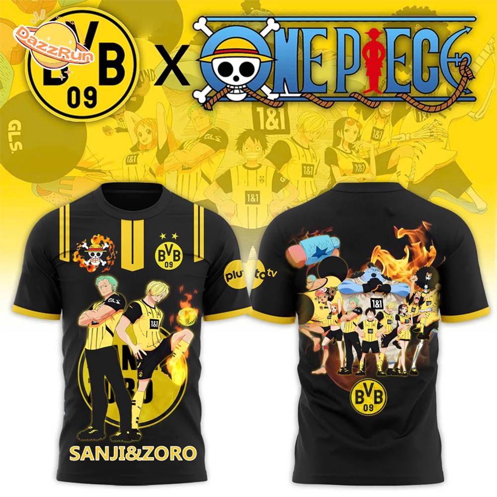 Borussia Dortmund x One Piece Unisex T-shirt Borussia Dortmund x One Piece Unisex T-shirt