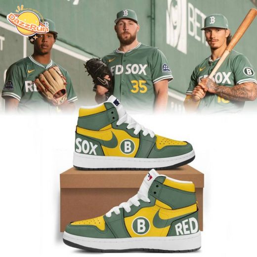 Boston Red Sox “City Connect” AJ1 Shoes