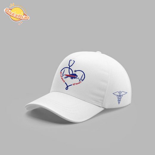 Buffalo Bills NURSES NIGHT Combo White Tshirt