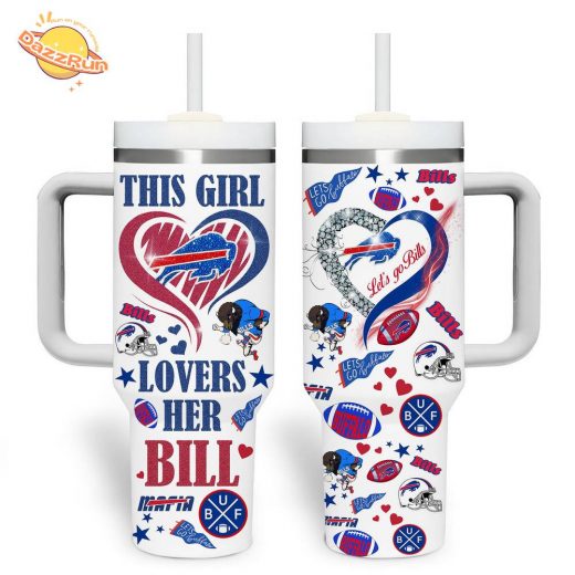 Buffalo Bills | Premium 40oz Tumbler With Handle