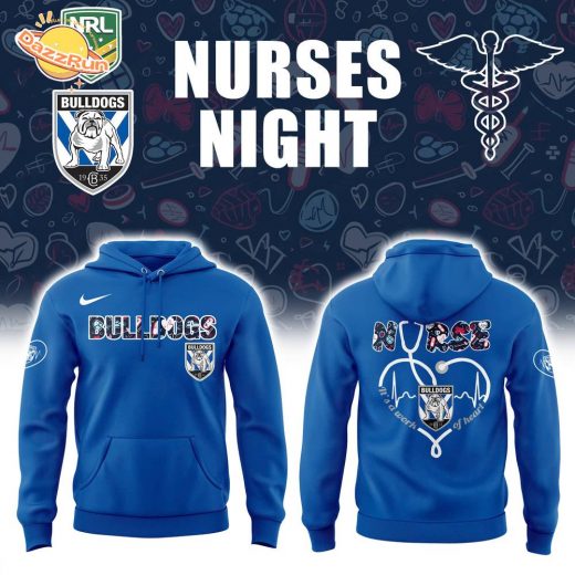 Canterbury bulldogs x Nurse Version Hoodie