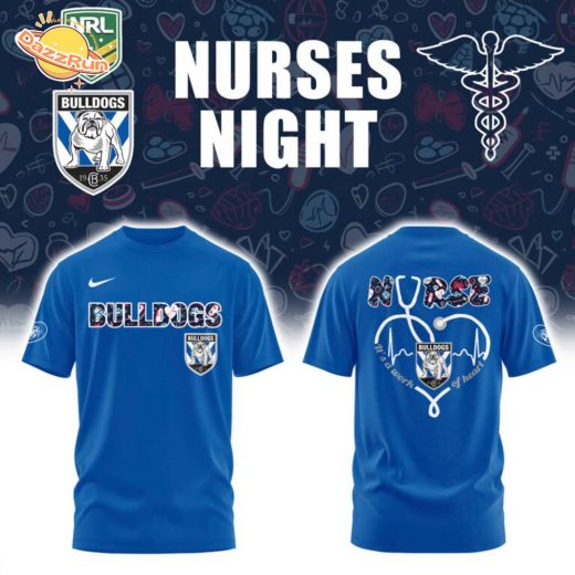 Canterbury bulldogs x Nurse Version Tshirt