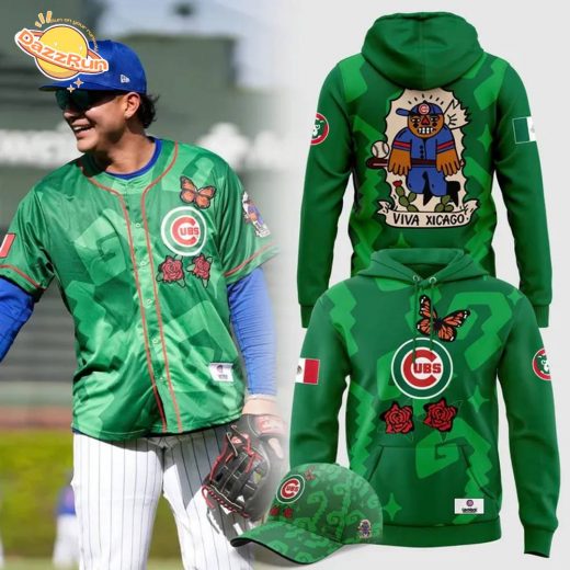 Chicago Cubs 2025 Mexican Heritage Hoodie