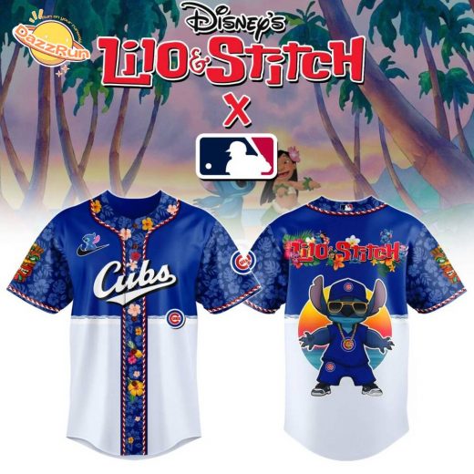 Chicago Cubs MLB x Lilo & Stitch Jersey