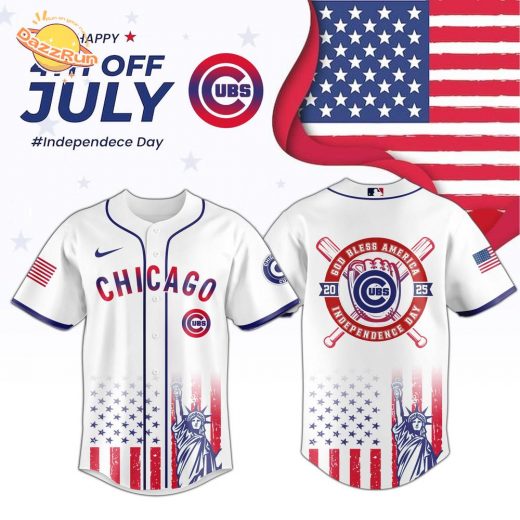 Chicago Cubs Special Independence Day Limited Edition Jersey
