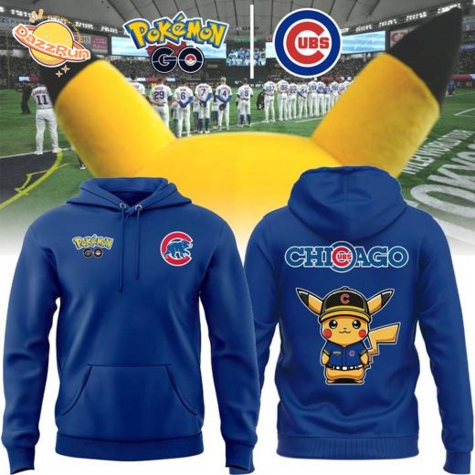 Chicago Cubs x Pokémon Hoodie – Limited Edition