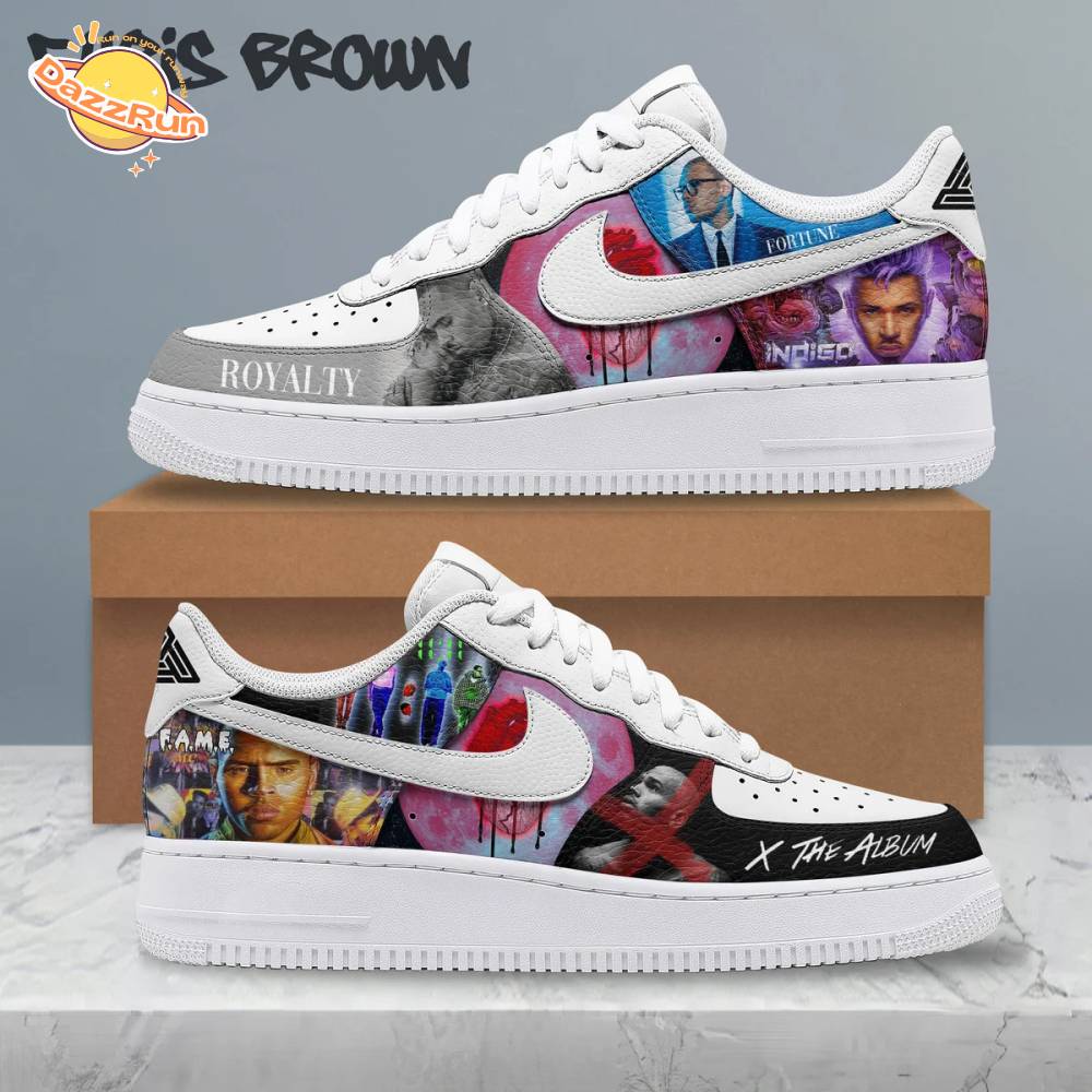 Chris Brown AF1 Sneakers Shoes For Men And Women Chris Brown AF1 Sneakers Shoes For Men And Women
