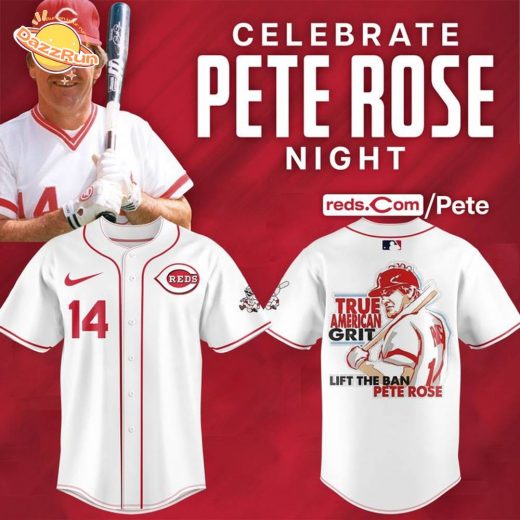 Cincinnati Reds x Pete Rose Night Baseball Jersey 2025