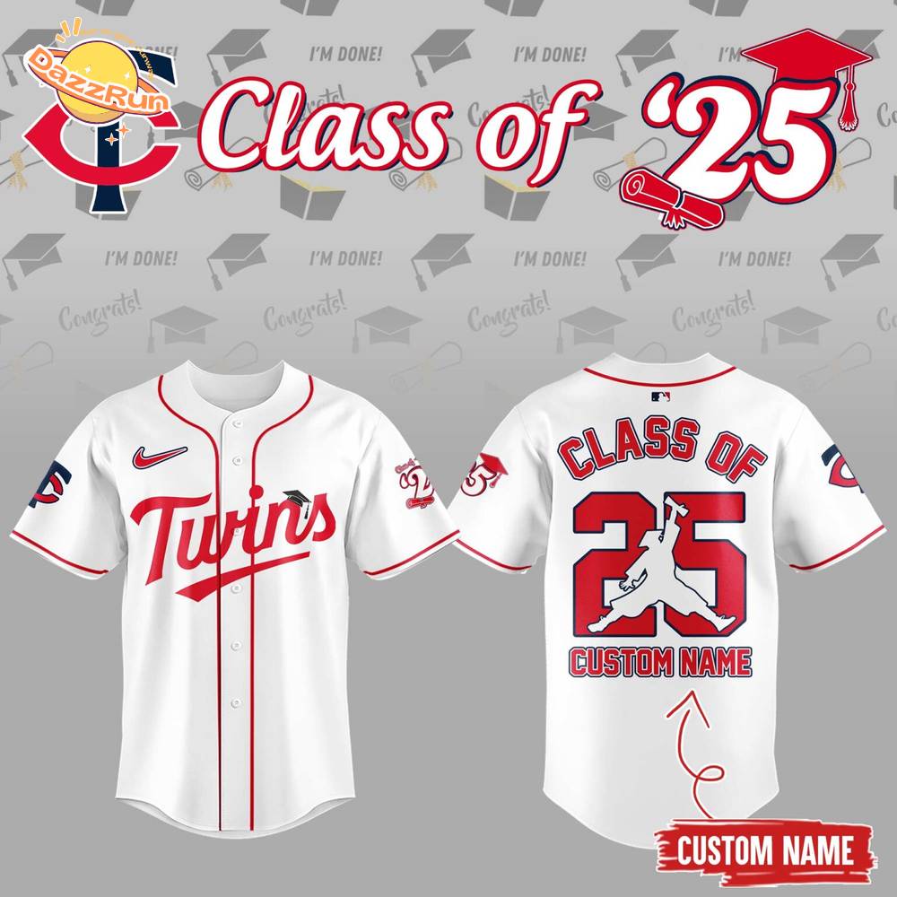 Class Of 2025 Twins Jersey Class Of 2025 Twins Jersey