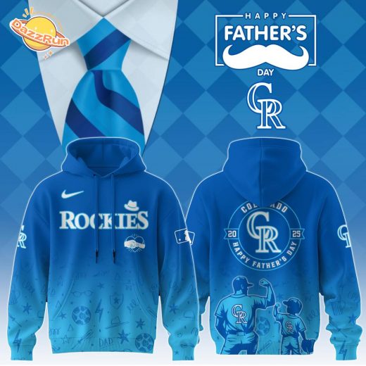 Colorado Rockies Special Father’s Day Limited Edition Hoodie