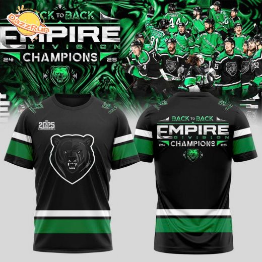 Commissioners Cup Champions Binghamton Black Bears 2025 Back To Back Tshirt
