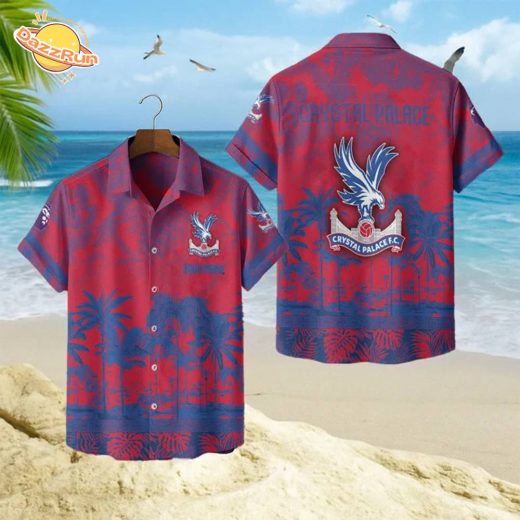 Crystal Palace FC Hawaiian Style Shirt