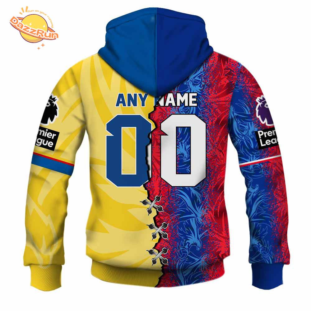 Crystal Palace F.C Home x Away Special Hoodie Crystal Palace F.C Home x Away Special Hoodie