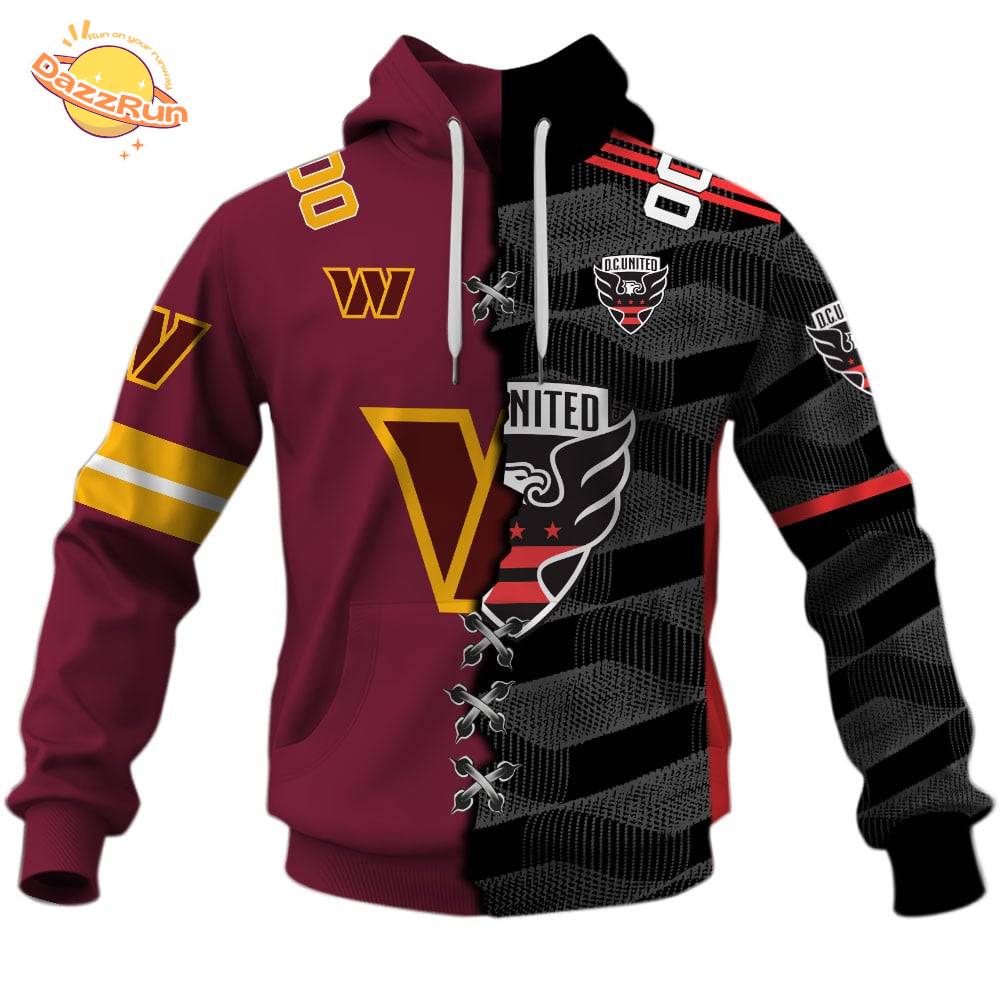 D.C. United X Washington Commanders (MLS x NFL) Special Hoodie D.C. United X Washington Commanders (MLS x NFL) Special Hoodie