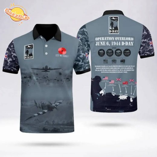 D-DAY 81ST ANNIVERSARY Polo Shirt