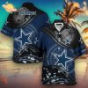 Dallas Cowboy Combo Hawaiian Shirt Custom Name Gift For Fan