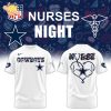 Minnesota Vikings NURSES NIGHT Combo White Tshirt